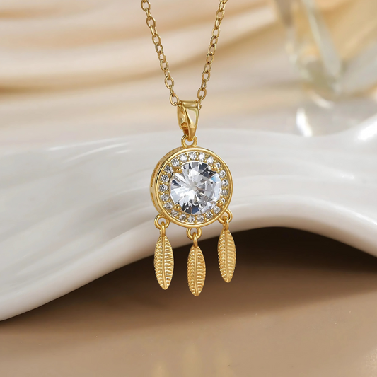 Dreamcatcher Dangle Necklace