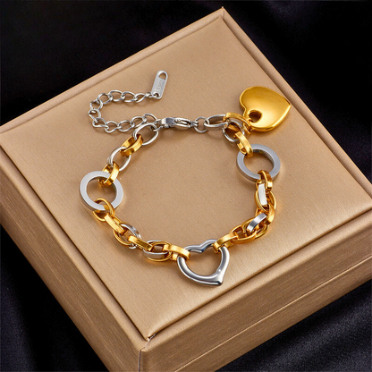 Forever Fusion Heart Bracelet