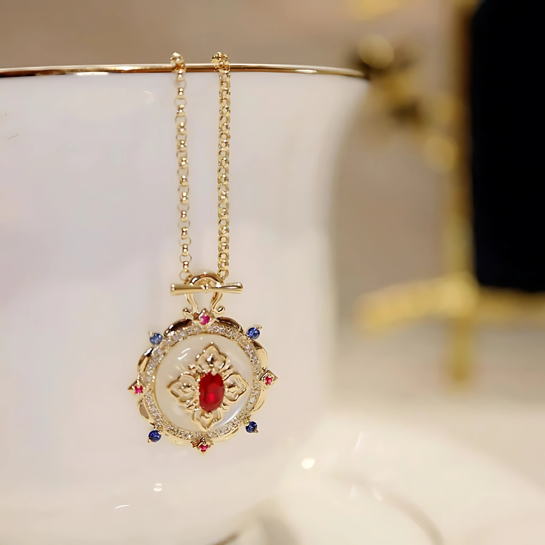 Radiant Heritage Pendant Necklace