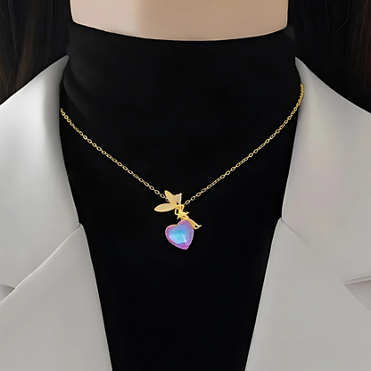 Enchanted Fairy Heart Necklace