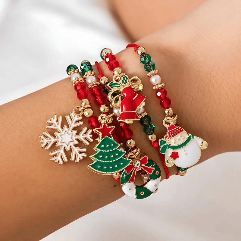 North Pole Treasures Bracelet Stack