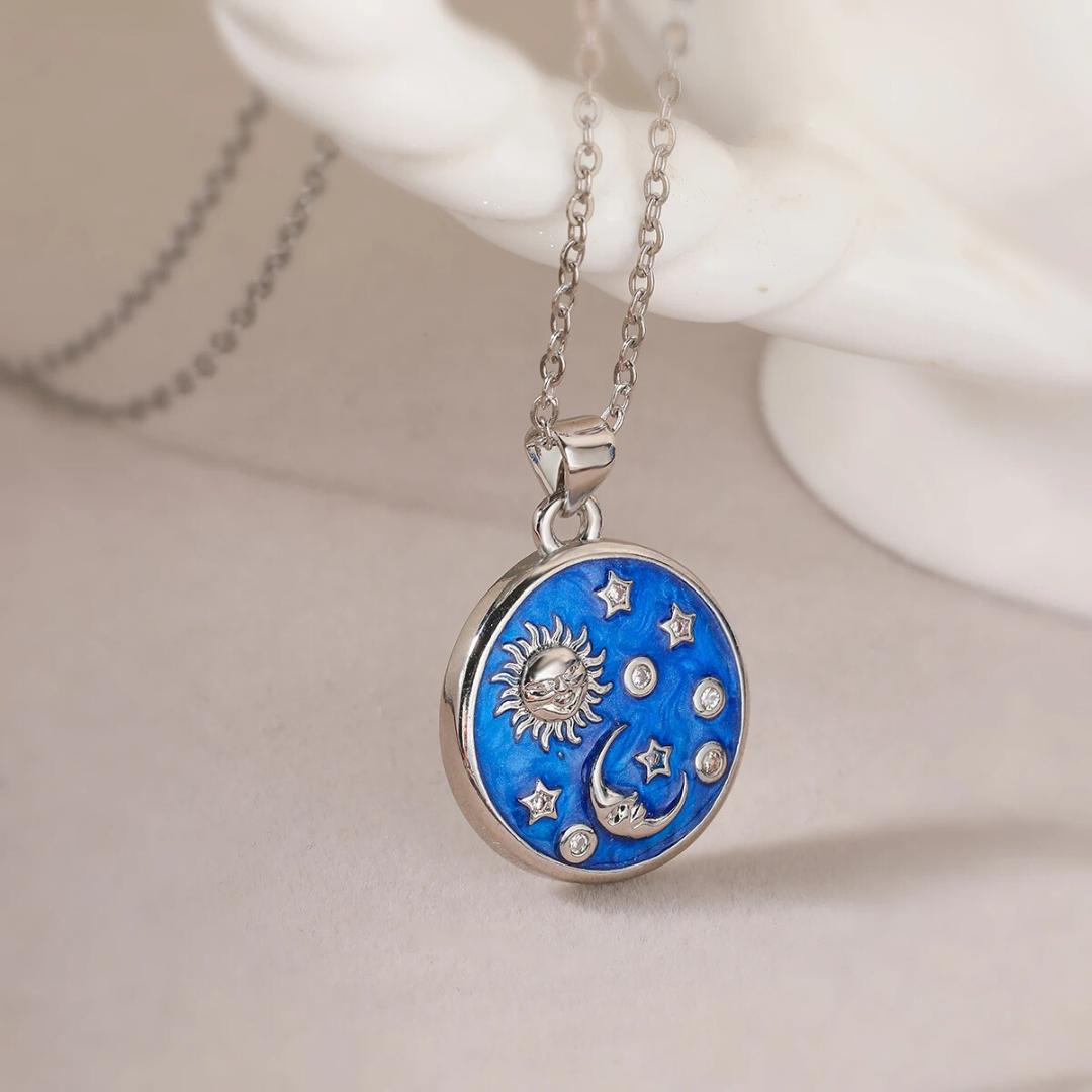 Sapphire Sky Celestial Necklace