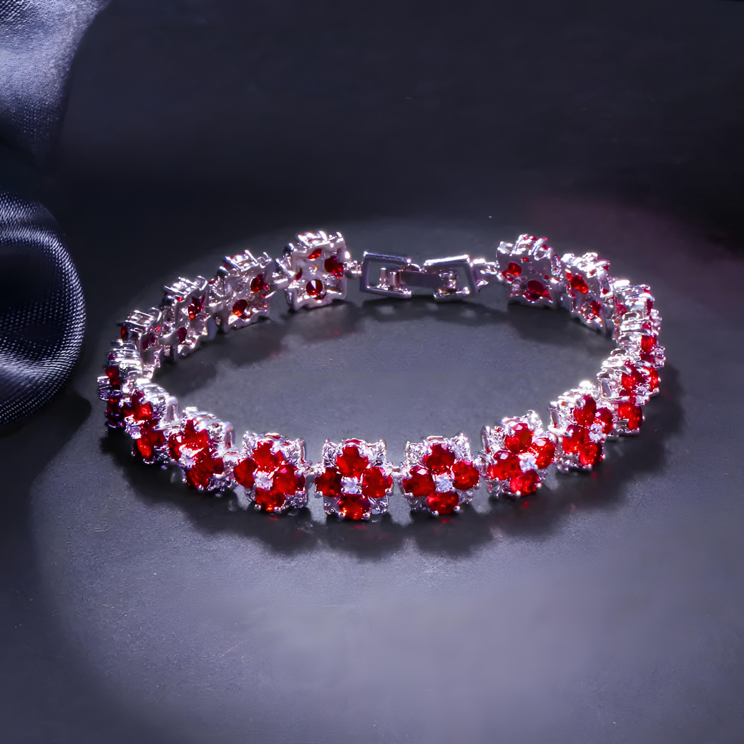 Aria Bloom Tennis Bracelet
