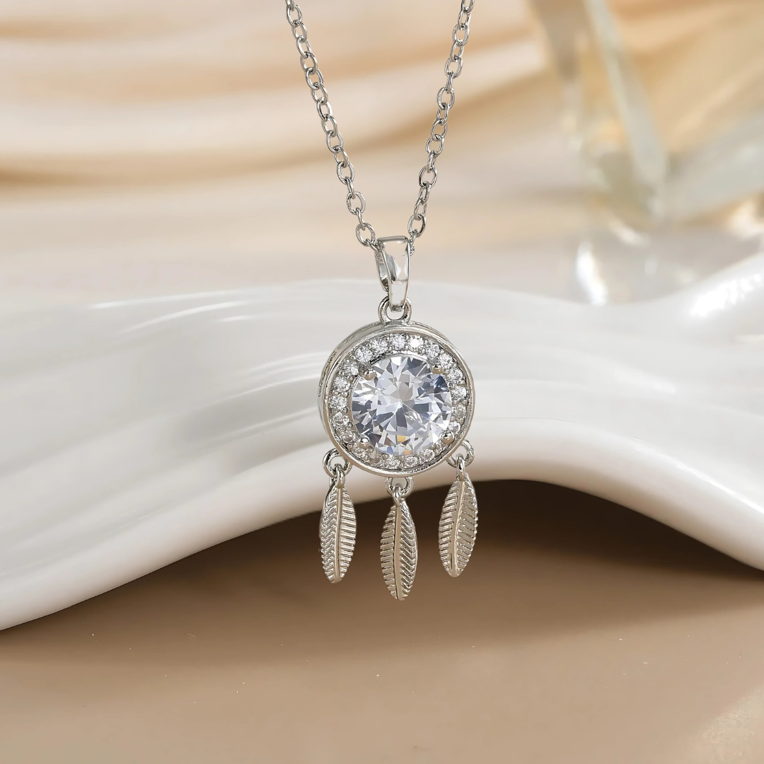Dreamcatcher Dangle Necklace