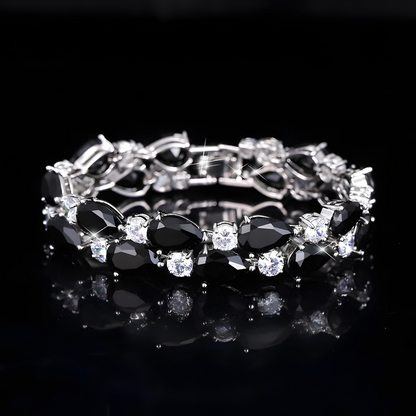 Elisa Teardrop Tennis Bracelet