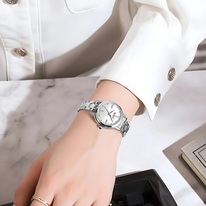 Geneva Classic Crystal Accent Watch