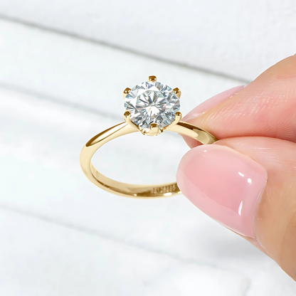 Classic Round Brilliant Solitaire