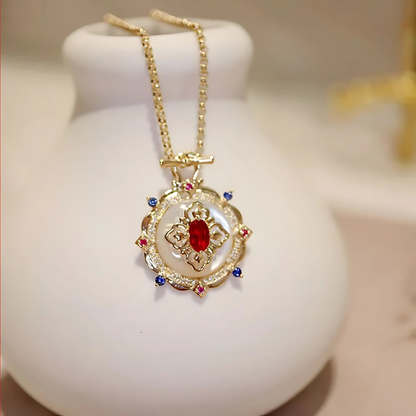 Radiant Heritage Pendant Necklace