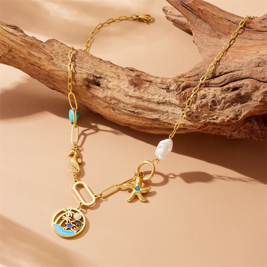 Seaside Story Charm Necklace