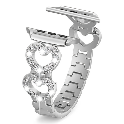 HeartLink Crystal Apple Watch Band