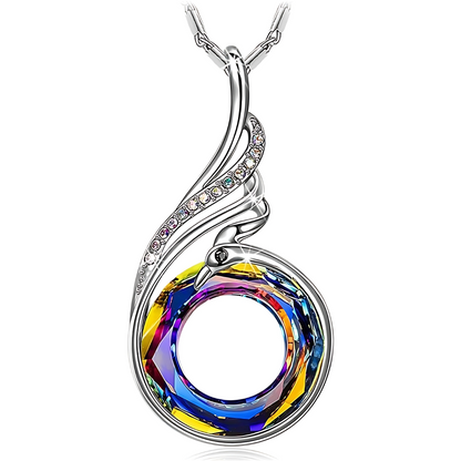Aria Phoenix Pendant Necklace | Genuine Austrian Crystal