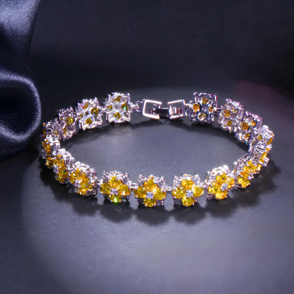 Aria Bloom Tennis Bracelet