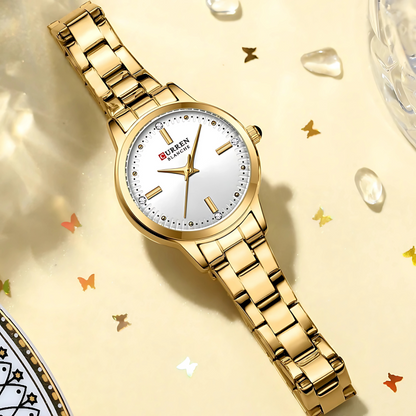 Geneva Classic Crystal Accent Watch