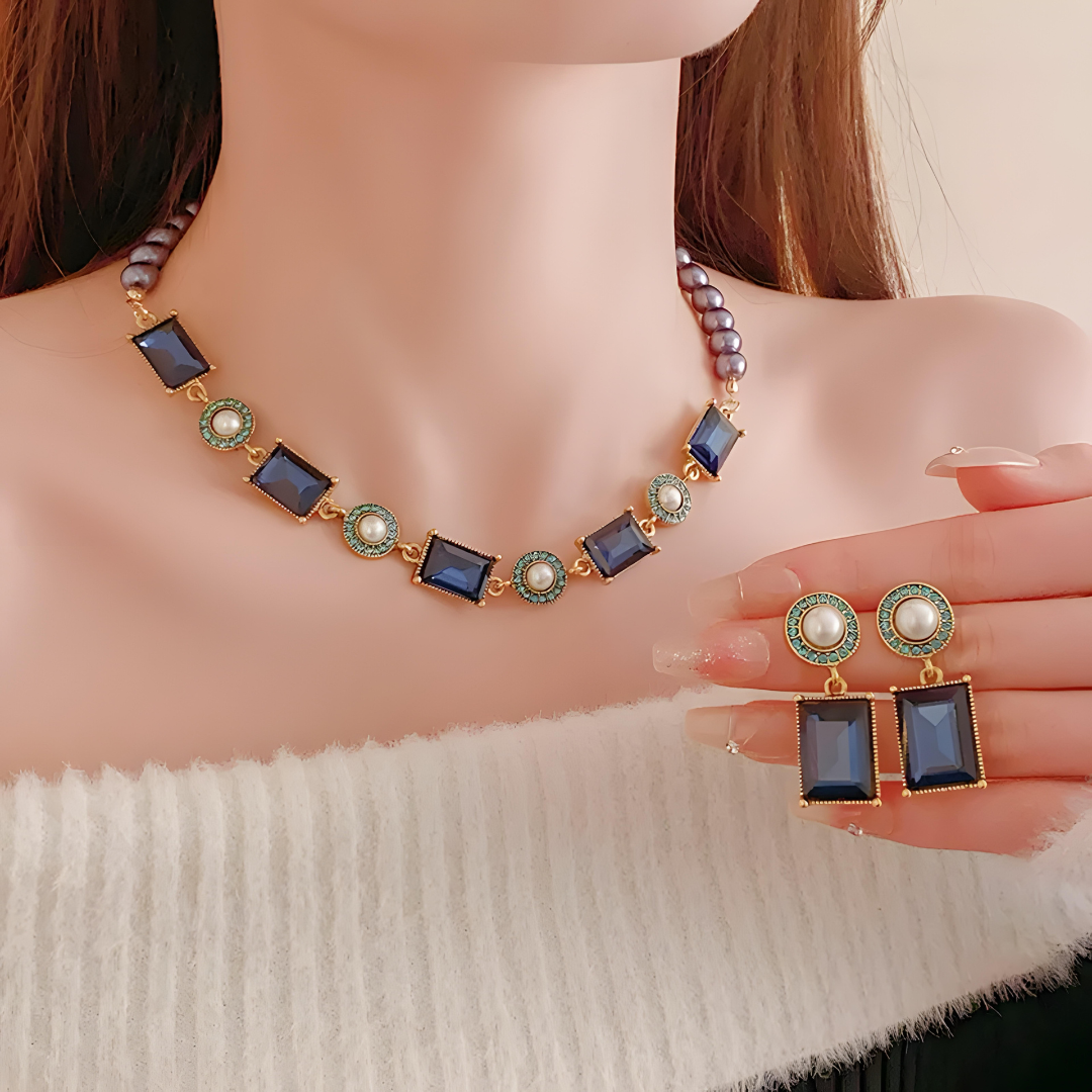 Ocean Depths Blue Gemstone Collection