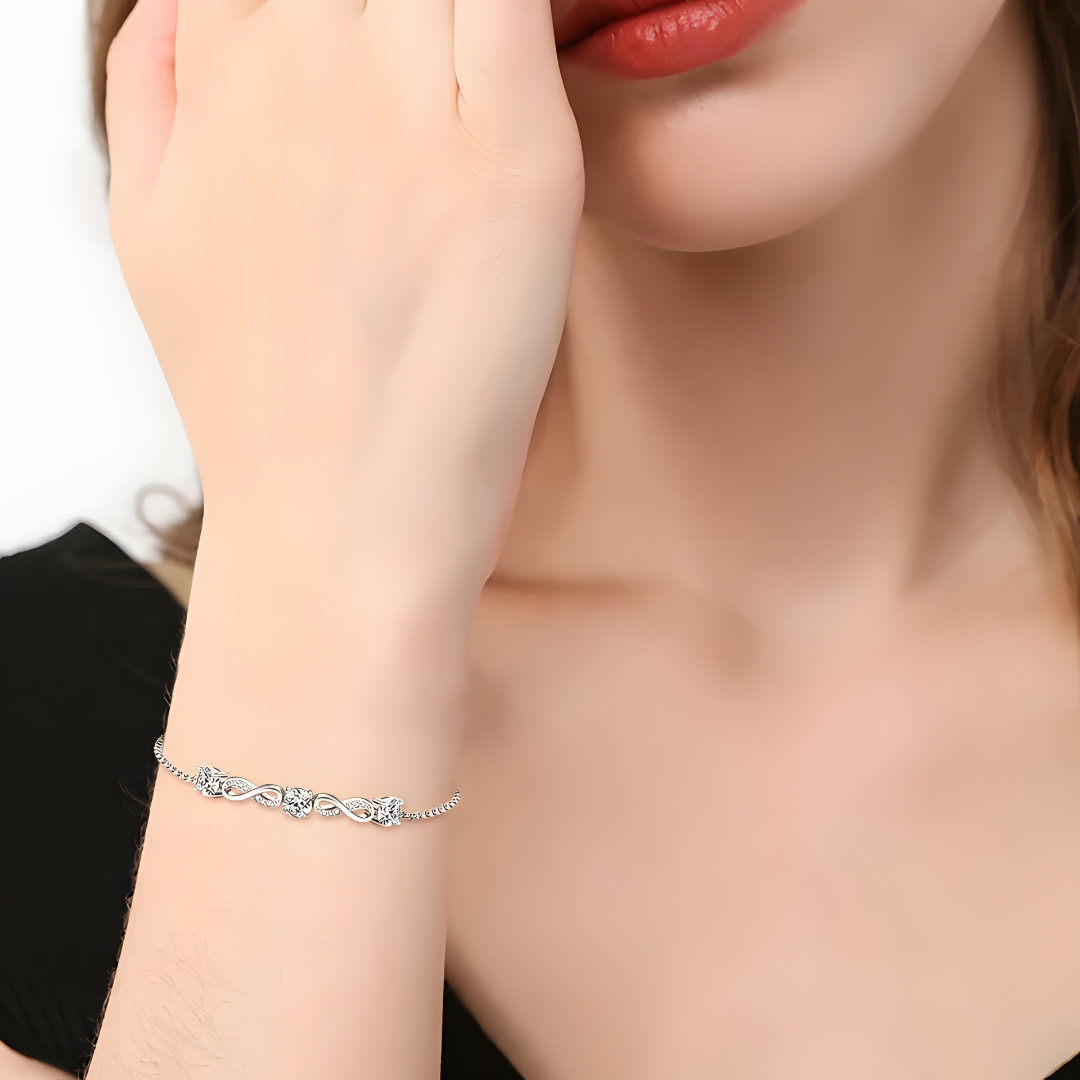 Double Infinity Promise Bracelet