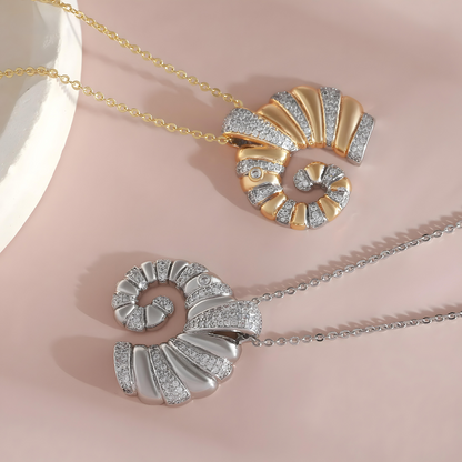 Treasured Conch Shell Necklace