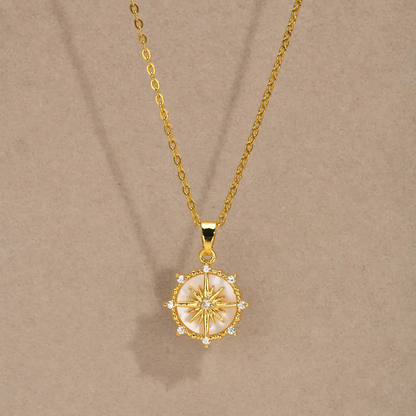 Starburst Compass Necklace