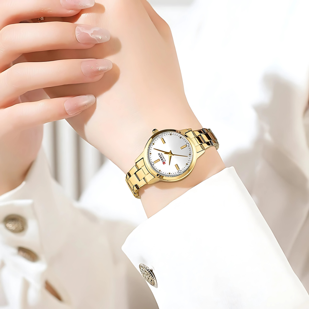 Geneva Classic Crystal Accent Watch