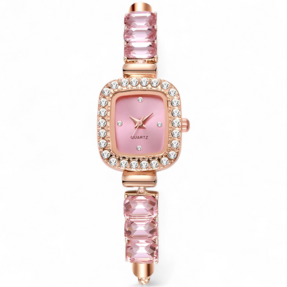Brilliant Reflections Crystal Bracelet Watch