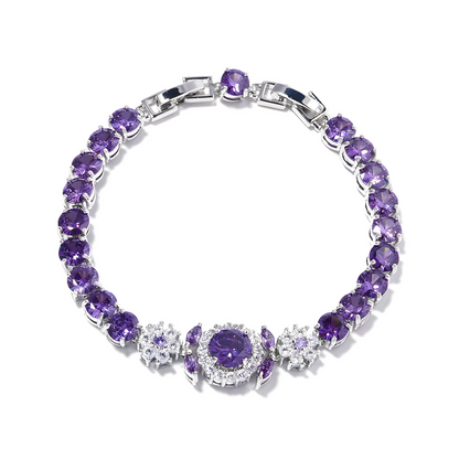 Vivienne Crystal Halo Bracelet