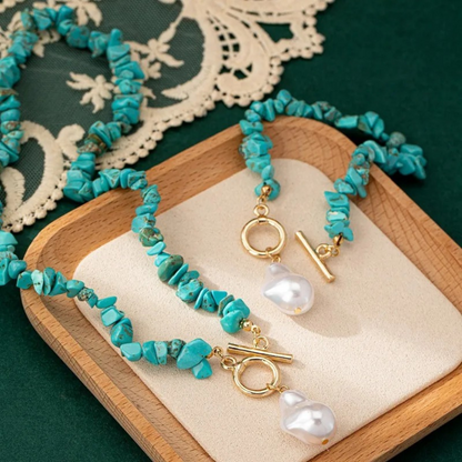 Ocean Kiss Turquoise & Pearl Collection