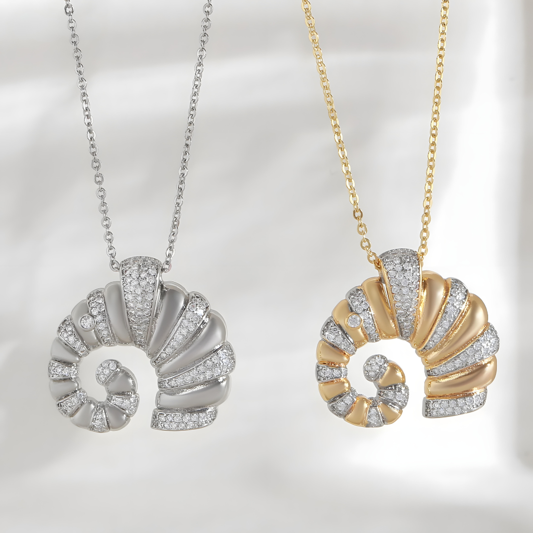 Treasured Conch Shell Necklace
