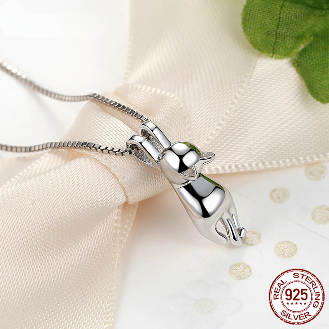 Bella Signature Cat Necklace | 925 Sterling Silver
