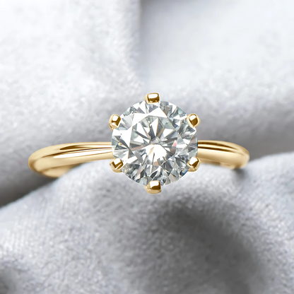Classic Round Brilliant Solitaire