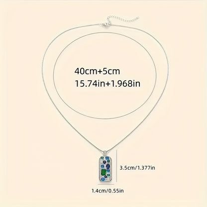 Brielle Prism Burst Pendant Necklace