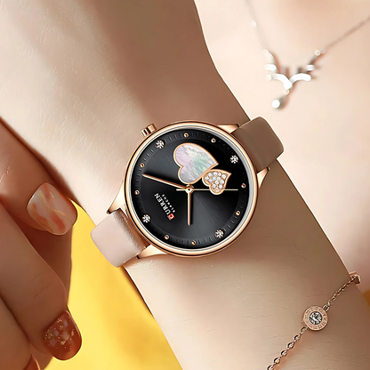 'Time for Romance' Heart Dial Watch