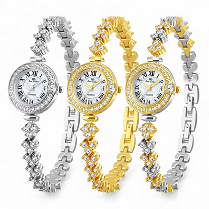 Radiant Moments Crystal Bracelet Watch