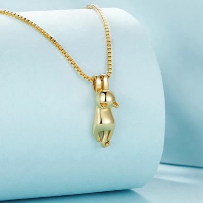 Bella Signature Cat Necklace | 925 Sterling Silver