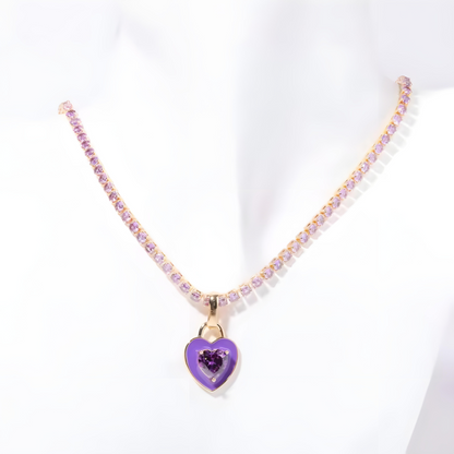 Spectrum of Love Crystal Necklace