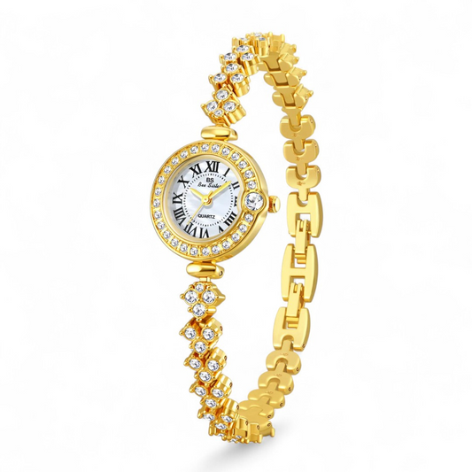 Radiant Moments Crystal Bracelet Watch