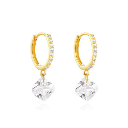 Diana Crown Jewel Hoops