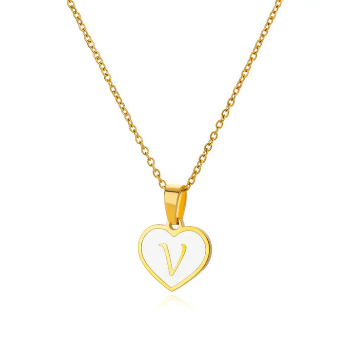 LoveScript Initial Necklace
