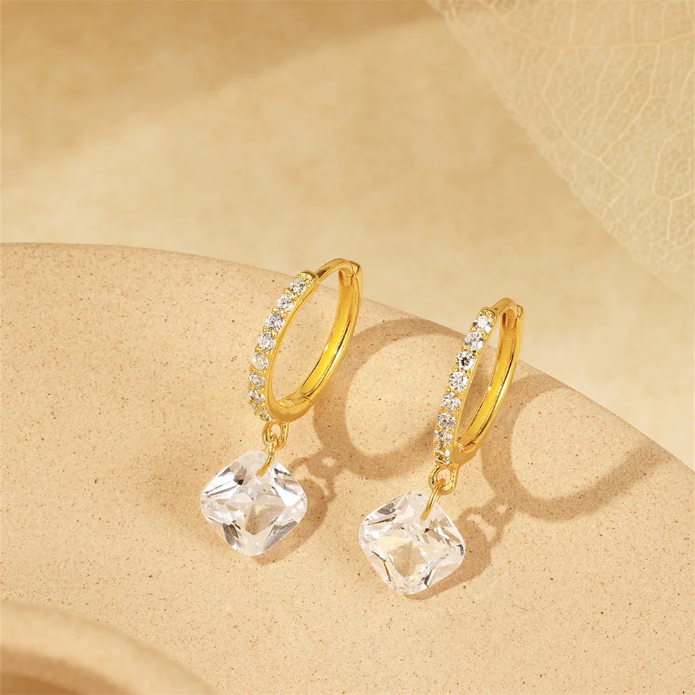 Diana Crown Jewel Hoops
