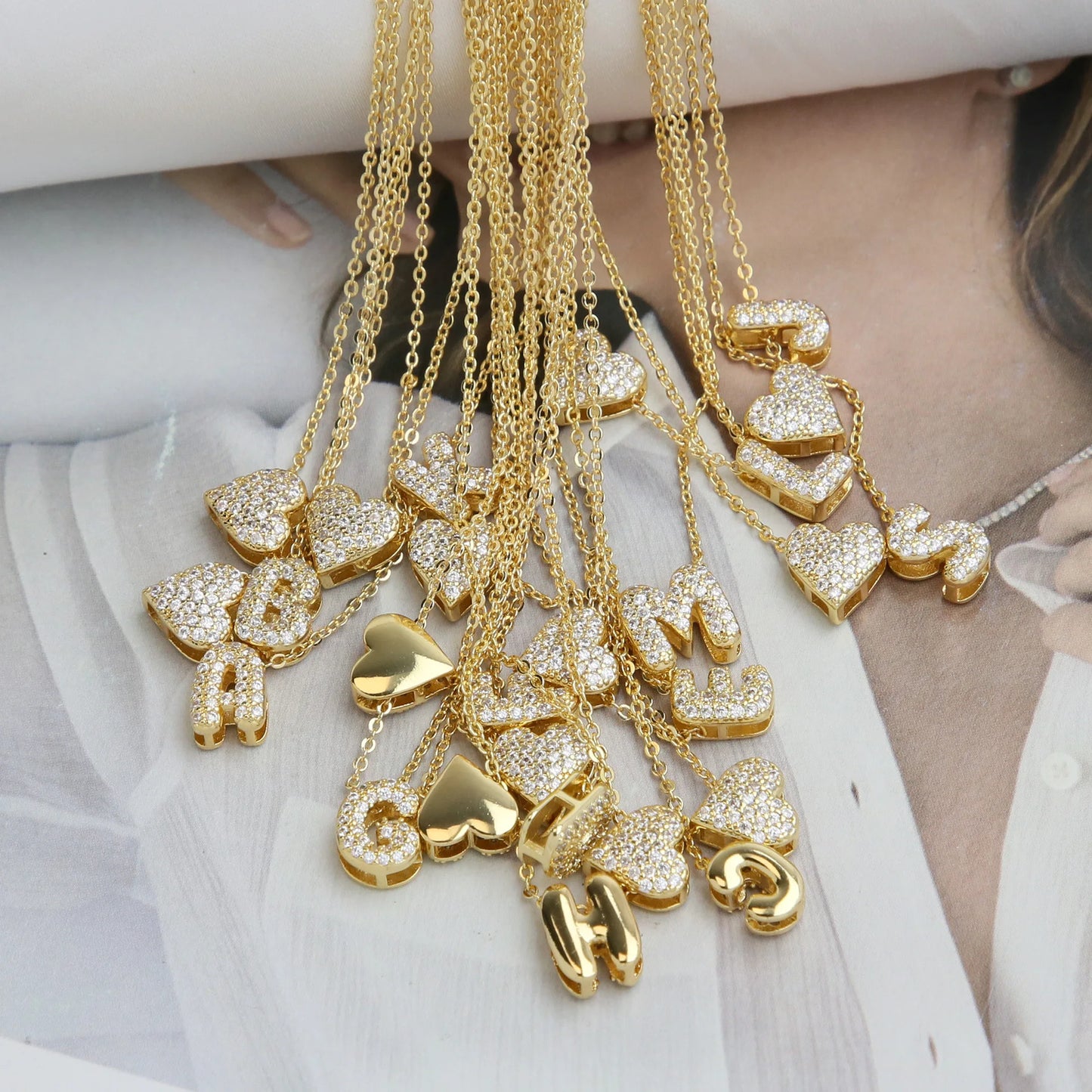Sofia Love Initial Necklace