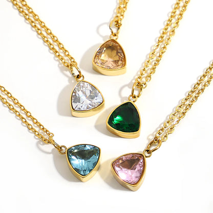 PrismAura Gemstone Necklace