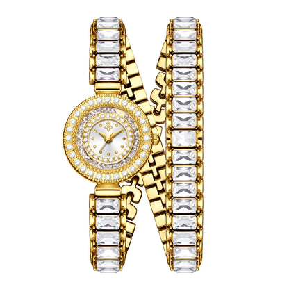 Valencia Baguette Wrap Watch