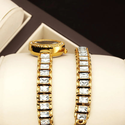 Valencia Baguette Wrap Watch