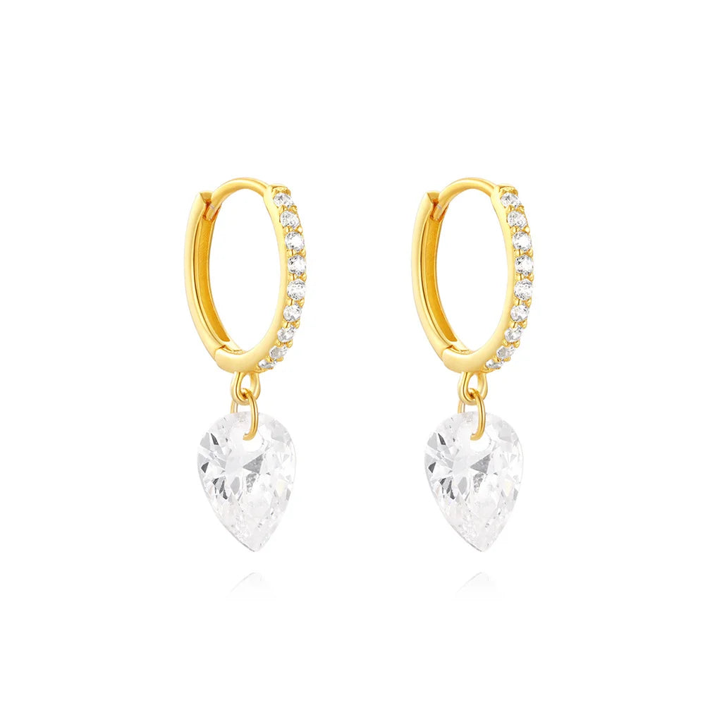 Diana Crown Jewel Hoops