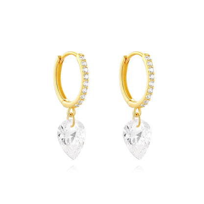 Diana Crown Jewel Hoops