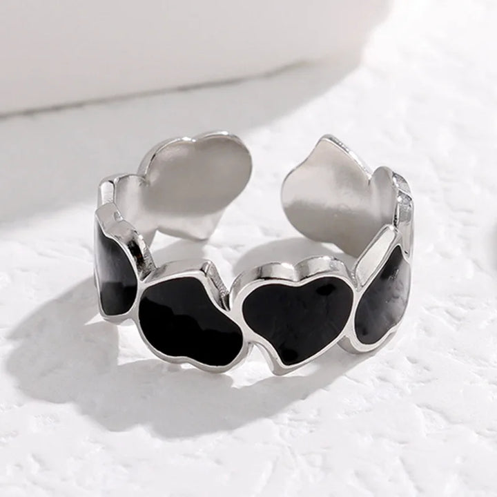 HeartLink Duo-Tone Ring