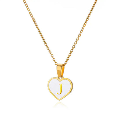 LoveScript Initial Necklace