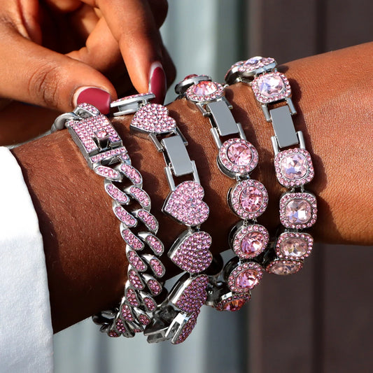 Valentina Pink Pavé Collection