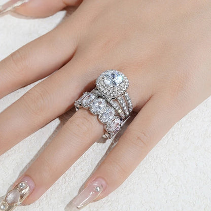 Legacy Heirloom Halo Ring Set