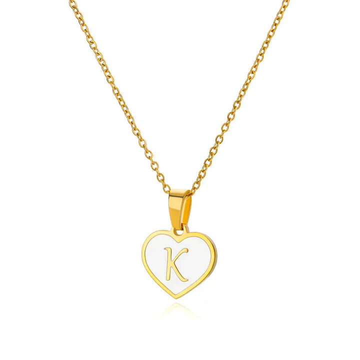LoveScript Initial Necklace