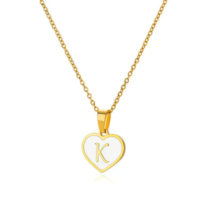 LoveScript Initial Necklace