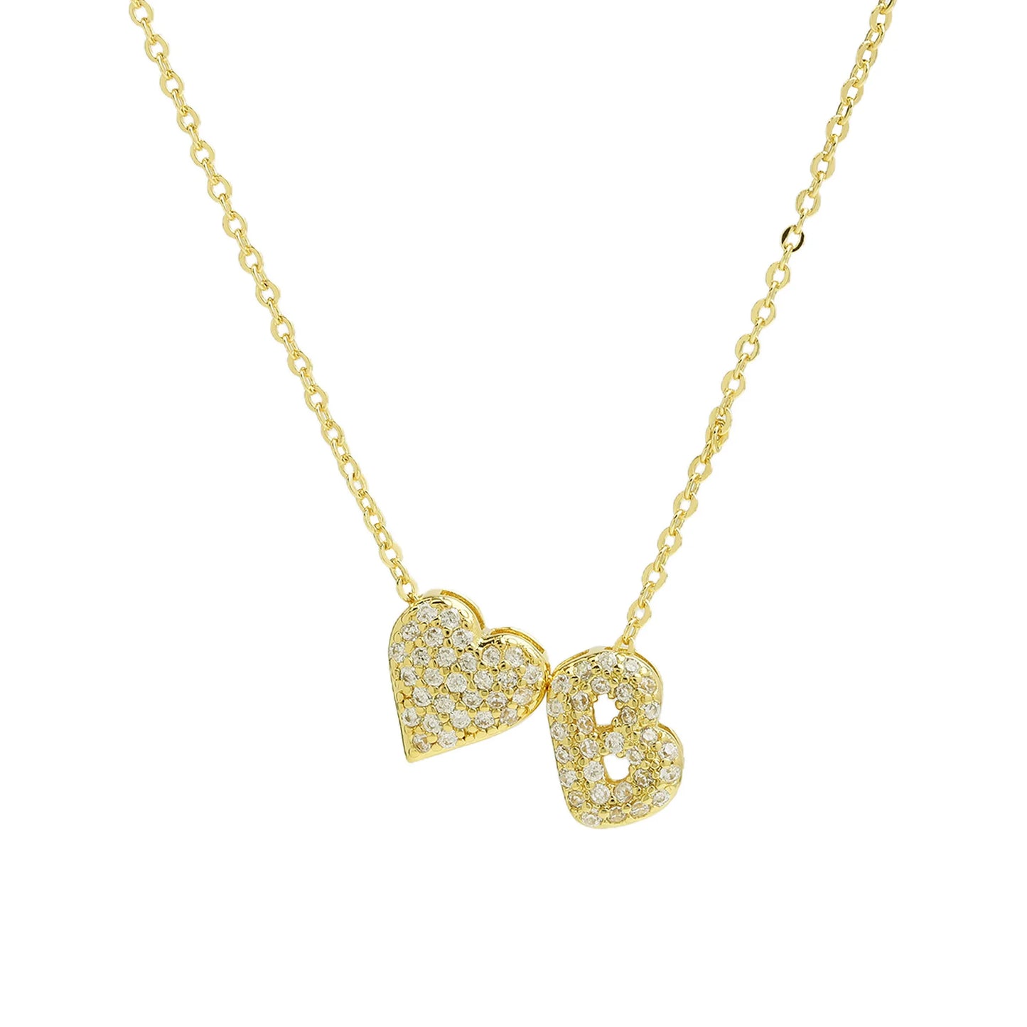 Sofia Love Initial Necklace